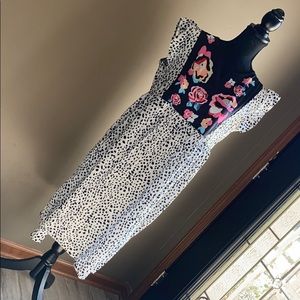 Floral & Animal Print Dress